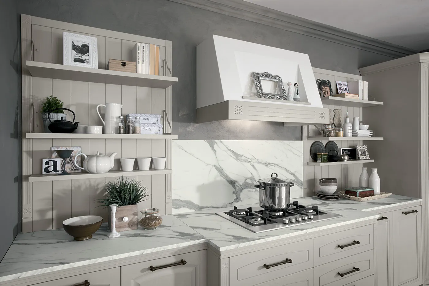 КЛАСИЧЕСКА КУХНЯ COLOMBINI CASA, мод. MIDA