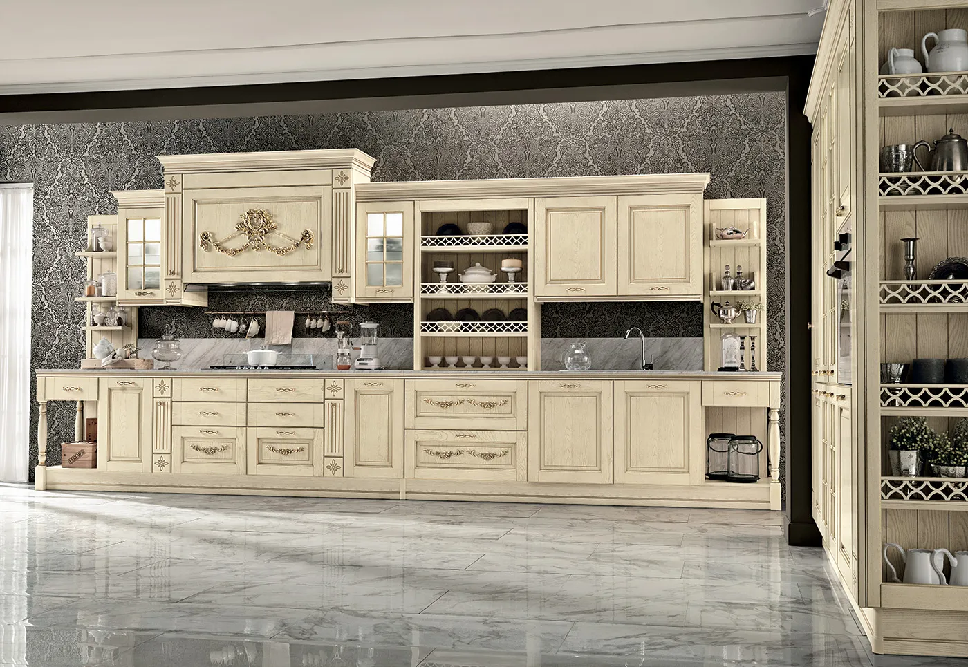 КЛАСИЧЕСКА КУХНЯ COLOMBINI CASA, мод. OPERA