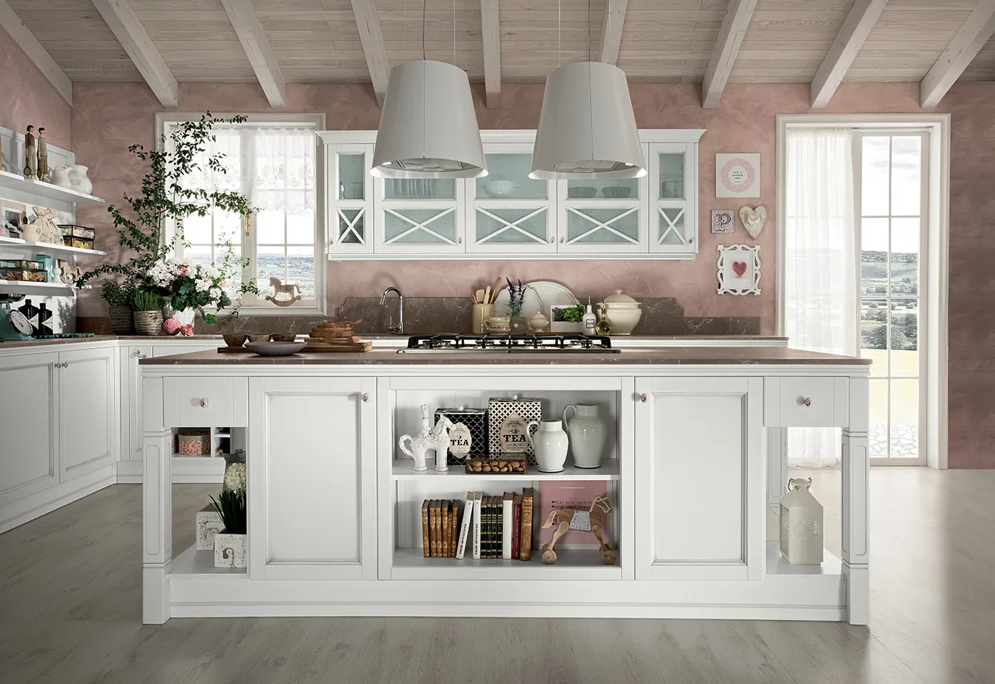 КЛАСИЧЕСКА КУХНЯ COLOMBINI CASA, мод. SINFONIA