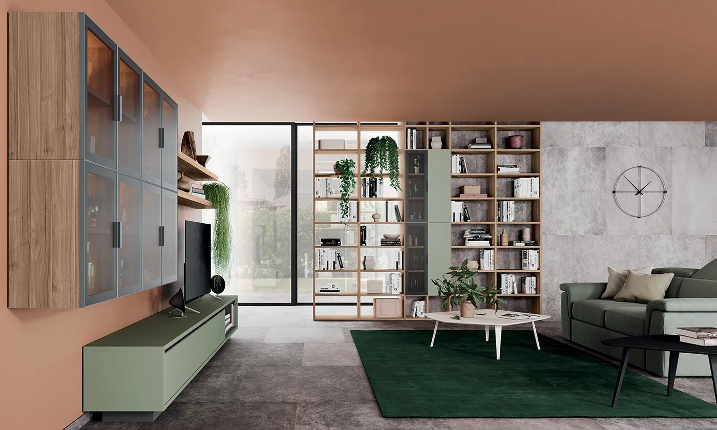 ДНЕВНА COLOMBINI CASA, мод. GOLF DIVING BOOKCASES