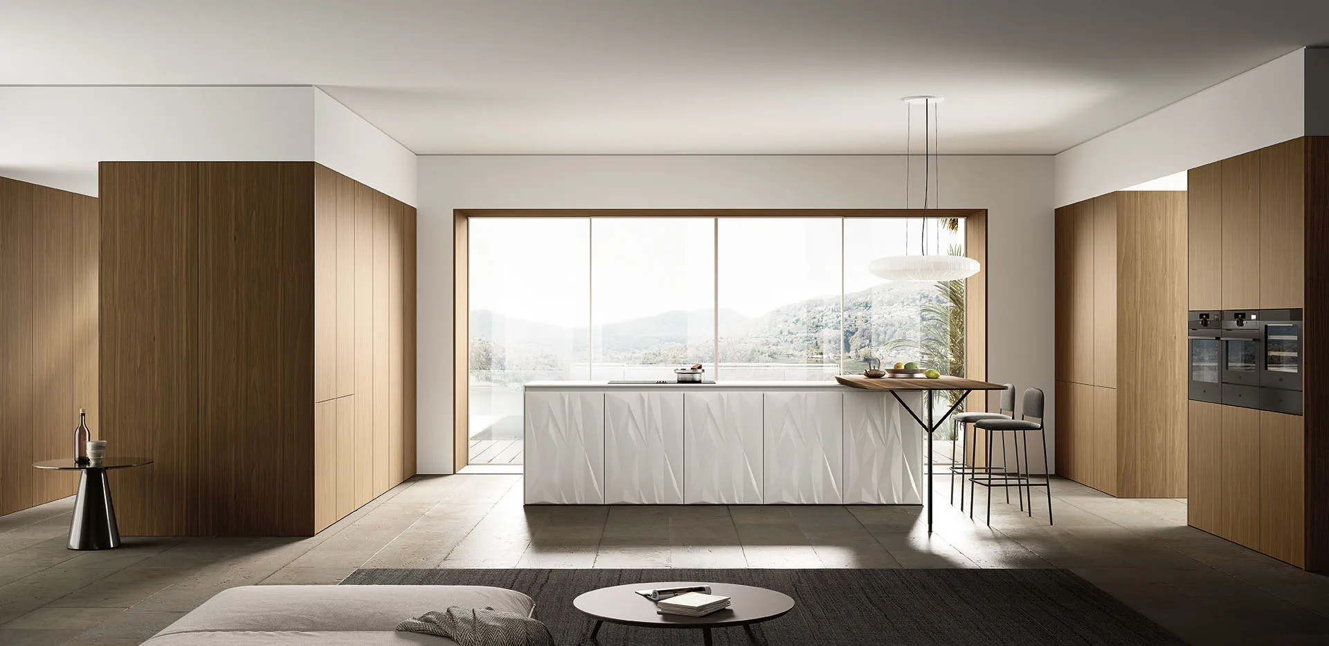 КУХНЯ FEBAL CASA, мод. ORIGINA PROFILE ALUMINUM