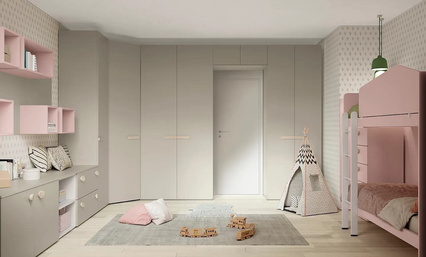 ДЕТСКА СТАЯ COLOMBINI CASA, мод. GOLF CASTELLI & HAPPY