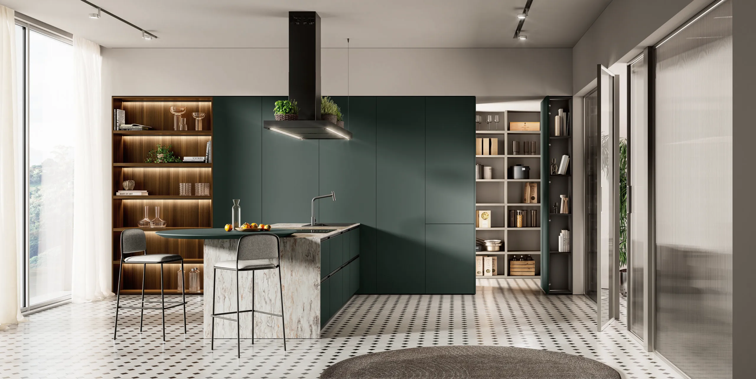 КУХНЯ COLOMBINI CASA, мод. LINEA