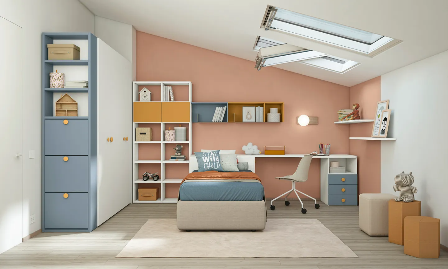 ДЕТСКА СТАЯ COLOMBINI CASA, мод. VOLO