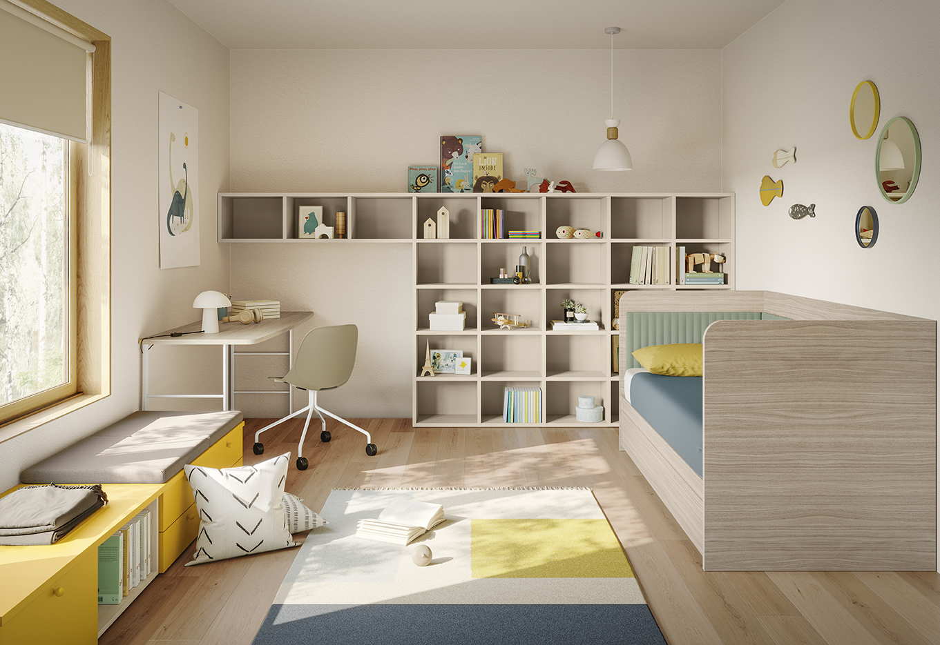ДЕТСКА СТАЯ COLOMBINI CASA, мод. GOLF K03